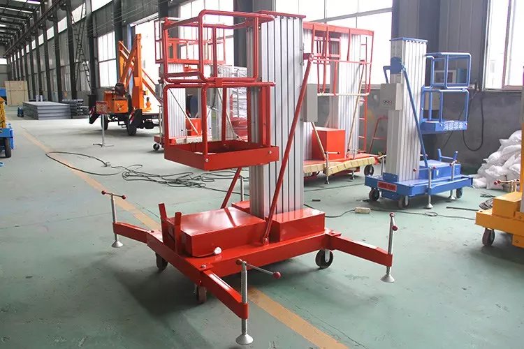 导轨式液压升降机的工作原理是什么？