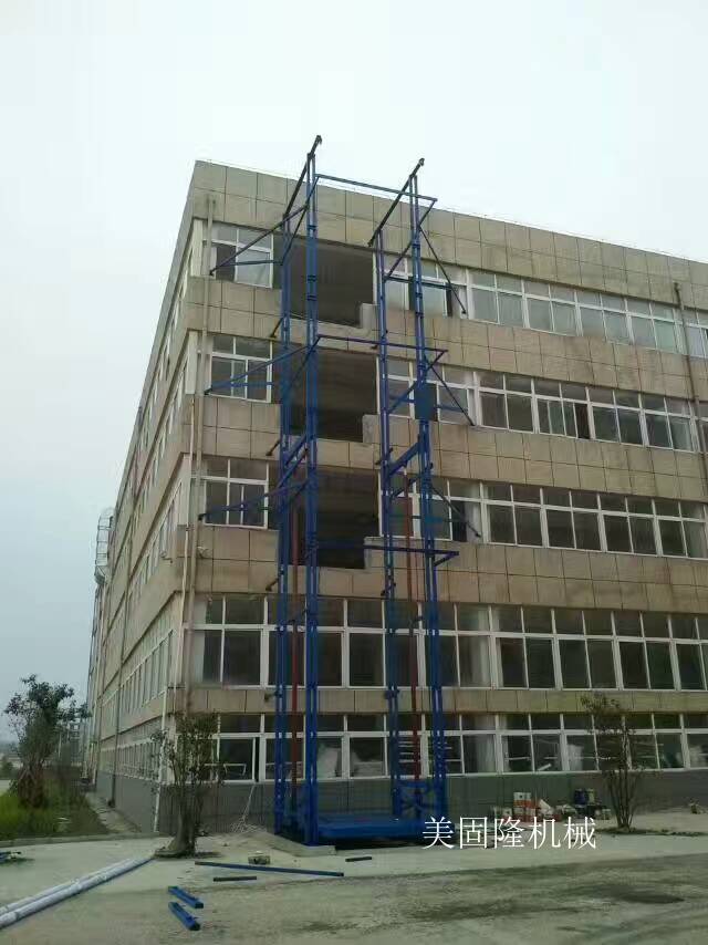 玉溪室外双臂导轨式升降机厂家