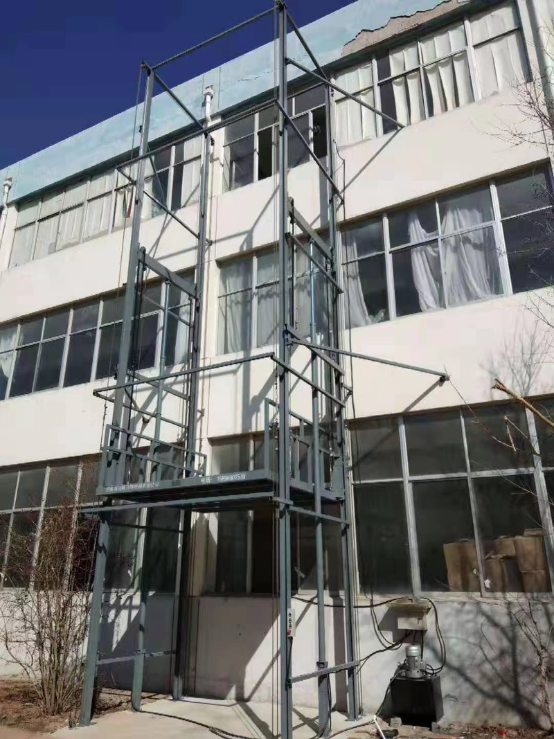 玉溪室外贴墙货梯
